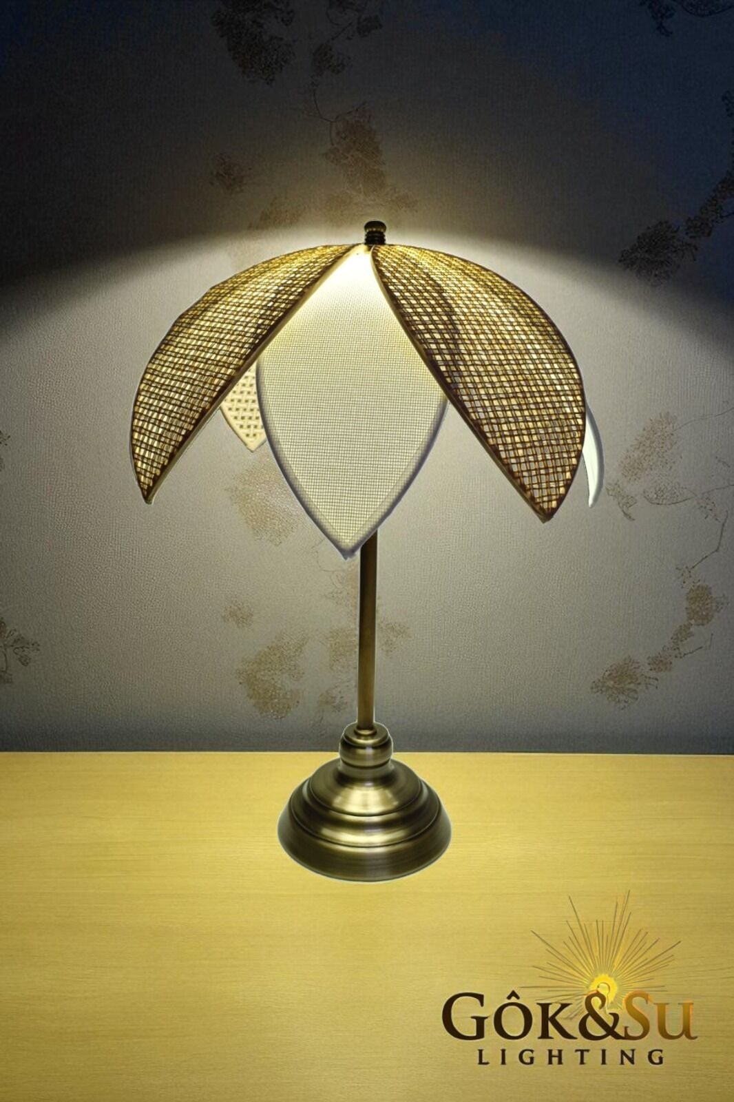 Rattan Papatya Model Naturel Renk