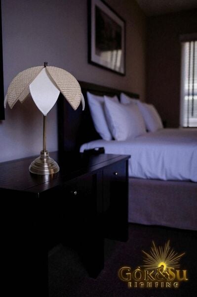 Rattan Papatya Model Naturel Renk