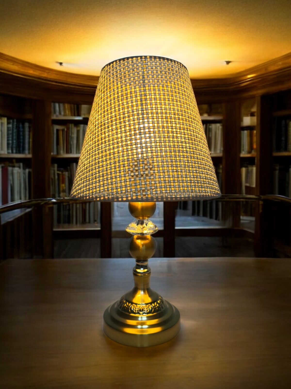 Rattan Konik Model Naturel Renk Lüx