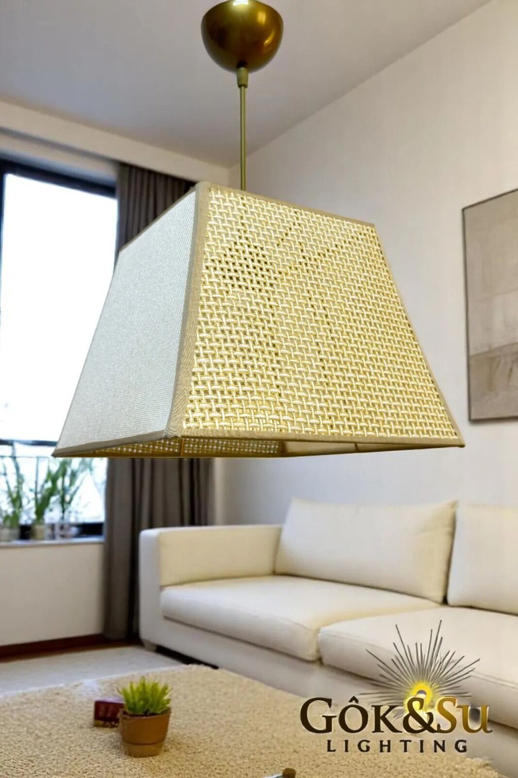 Rattan Sina Model Naturel Renk Pramit