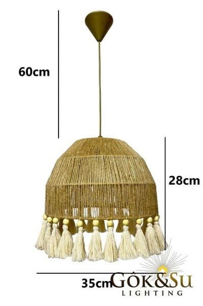 Jut Yarım Dünya Model Püsküllü