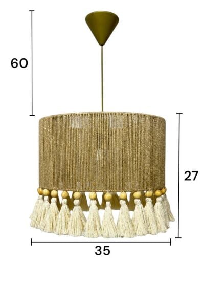 Jut Silindir Model Püsküllü