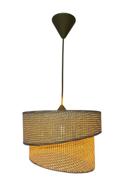 Rattan 2'li Eğik Model Naturel Renk