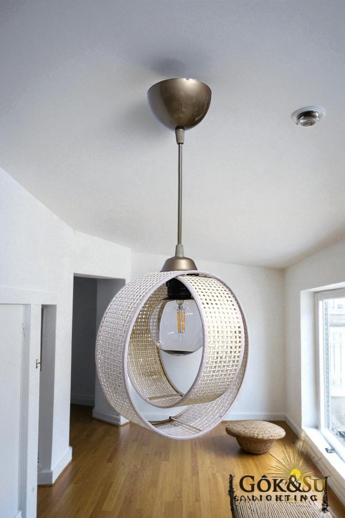 Rattan Ravana Model Naturel Renk