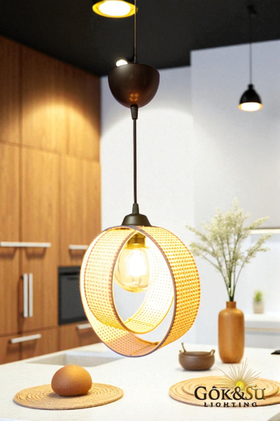 Rattan Ravana Model Naturel Renk