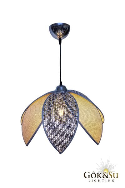 Rattan Papatya Model Siyah Renk