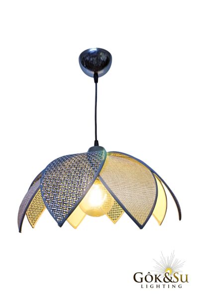 Rattan Papatya Model Siyah Renk