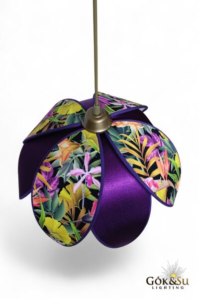 Papatya Model Flora Serisi Dekoratif Sarkıt Avize