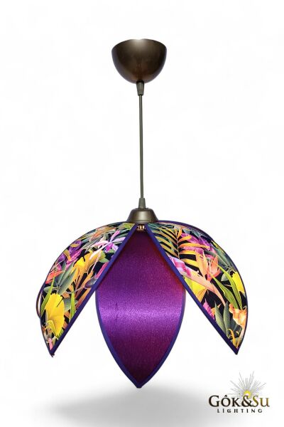 Papatya Model Flora Serisi Dekoratif Sarkıt Avize