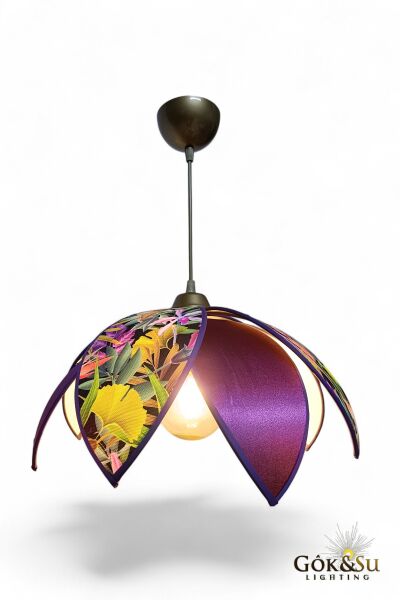 Papatya Model Flora Serisi Dekoratif Sarkıt Avize