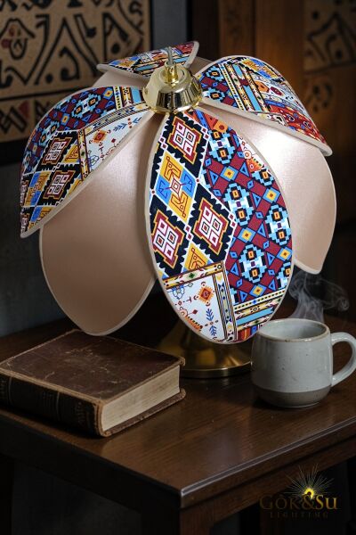 Papatya Model Etnik Serisi Dekoratif Sarkıt Avize