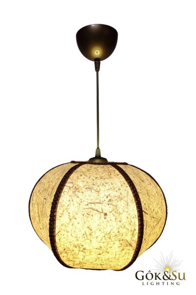 Dekoratif Lola Model Kumaş PVC Sarkıt Avize